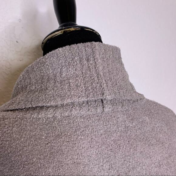 Barefoot Dream Cozy Chic Lite knit gray open front cardigan size Small - Picture 15 of 15